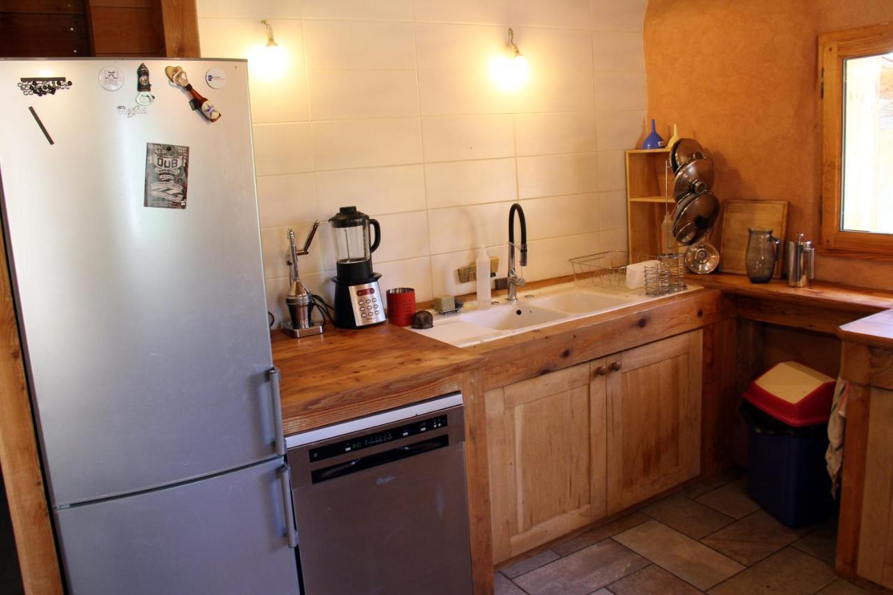 La Paille Bed & Breakfast Pelvoux Exterior photo